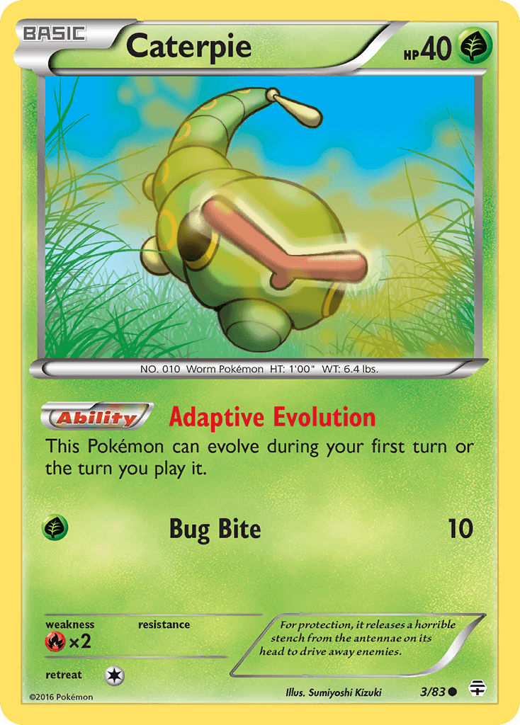 Caterpie, Generations 3