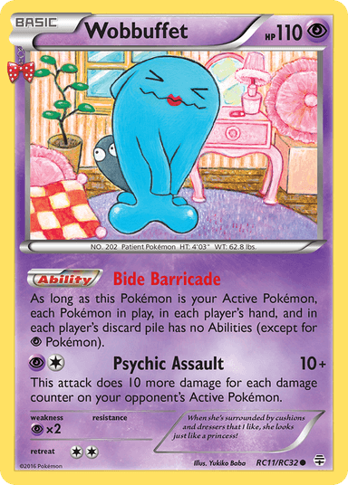 Wobbuffet, Generations RC11
