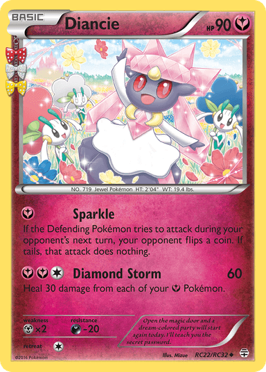 Diancie, Generations RC22