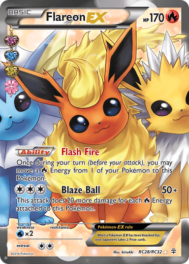 Flareon-EX, Generations RC28
