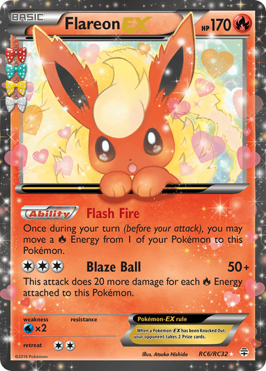 Flareon-EX, Generations RC6