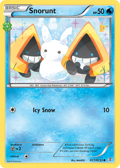Snorunt, Generations RC7