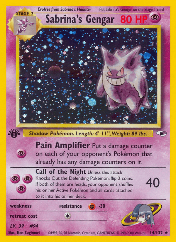 Sabrina's Gengar, Gym Heroes 14