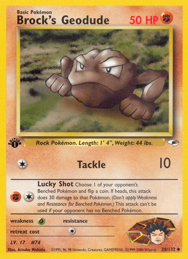 Brock's Geodude, Gym Heroes 38