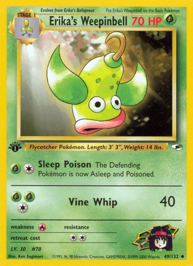 Erika's Weepinbell, Gym Heroes 49