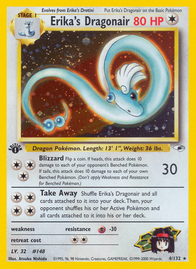 Erika's Dragonair, Gym Heroes 4
