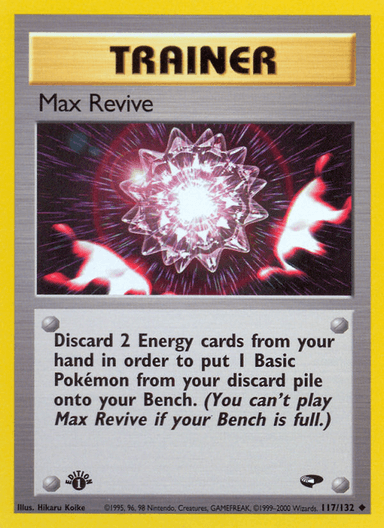 Max Revive, Gym Challenge 117