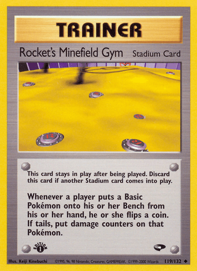 Rocket's Minefield Gym, Gym Challenge 119
