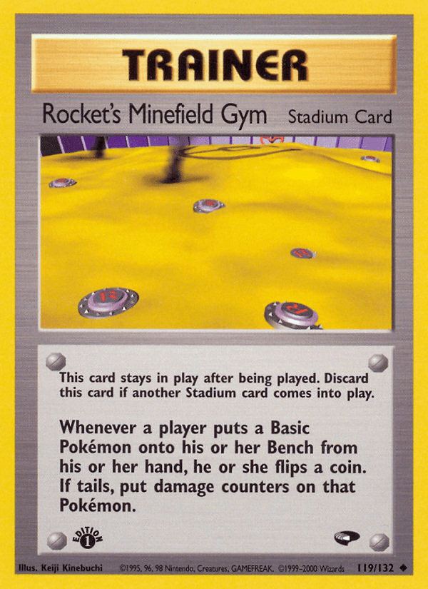 Rocket's Minefield Gym, Gym Challenge 119