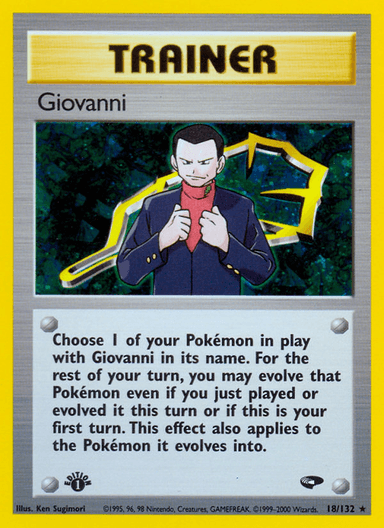 Giovanni, Gym Challenge 18