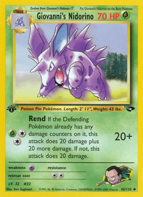 Giovanni's Nidorino, Gym Challenge 45
