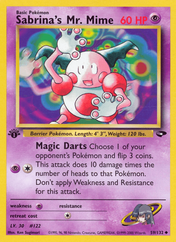 Sabrina's Mr. Mime, Gym Challenge 59