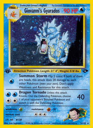 Giovanni's Gyarados, Gym Challenge 5