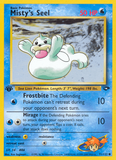 Misty's Seel, Gym Challenge 91