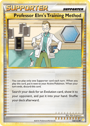 Professor Elm's Training Method, HeartGold & SoulSilver 100