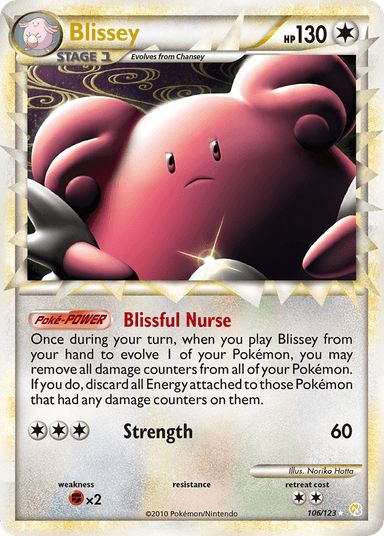 Blissey, HeartGold & SoulSilver 106