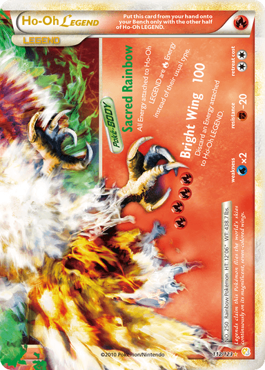 Ho-Oh LEGEND, HeartGold & SoulSilver 112