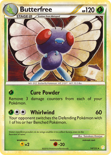 Butterfree, HeartGold & SoulSilver 16