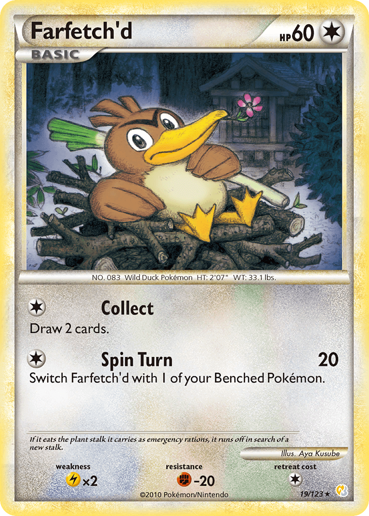 Farfetch'd, HeartGold & SoulSilver 19