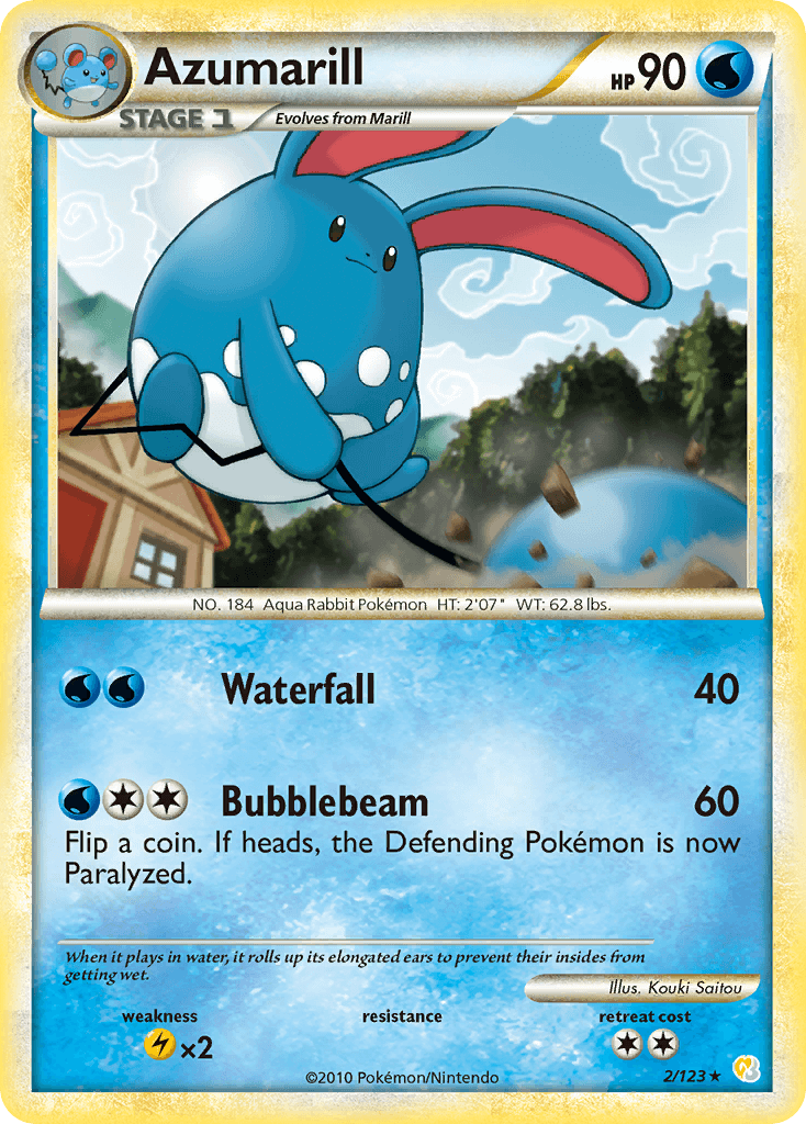 Azumarill, HeartGold & SoulSilver 2
