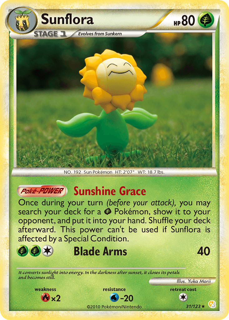 Sunflora, HeartGold & SoulSilver 31