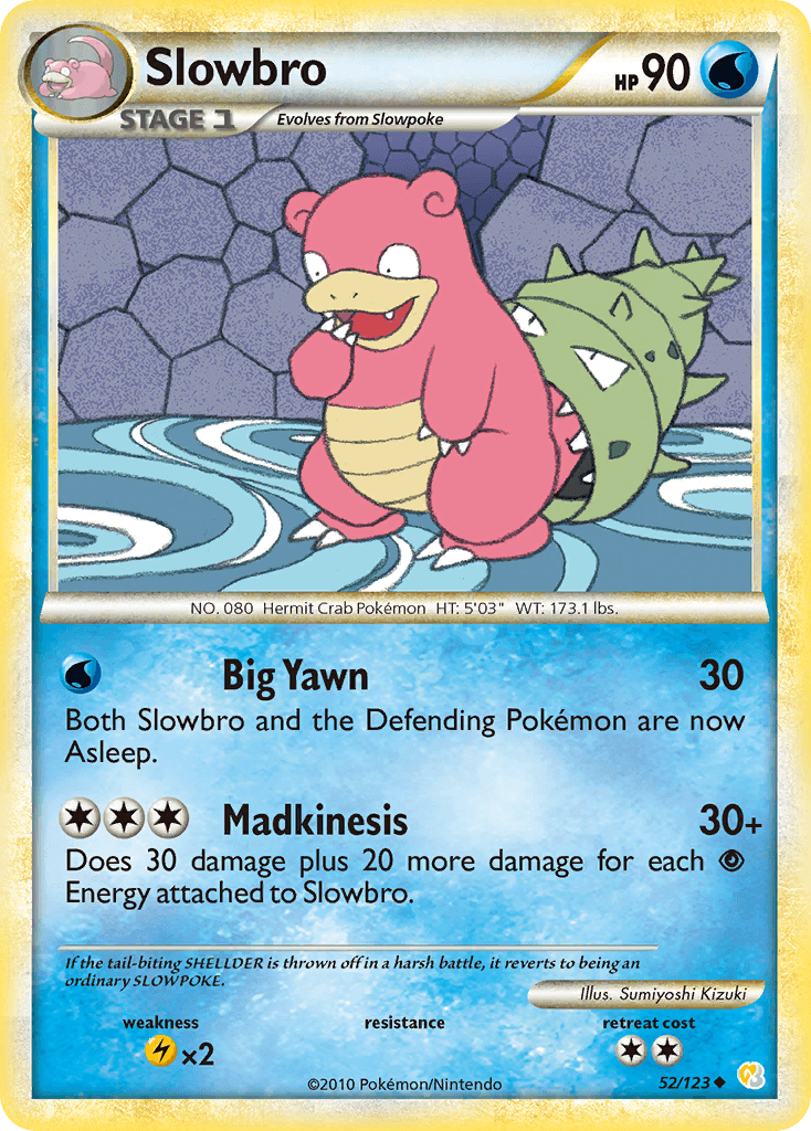 Slowbro, HeartGold & SoulSilver 52