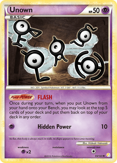 Unown, HeartGold & SoulSilver 55