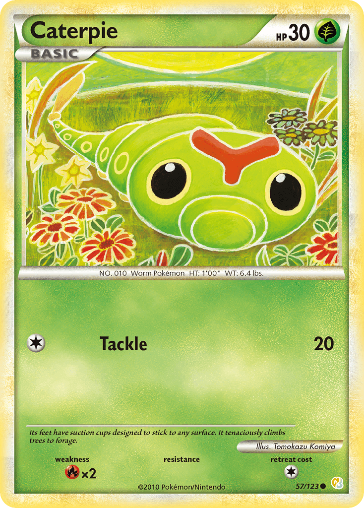 Caterpie, HeartGold & SoulSilver 57