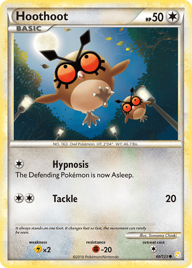 Hoothoot, HeartGold & SoulSilver 66