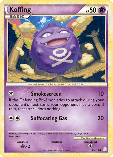 Koffing, HeartGold & SoulSilver 70