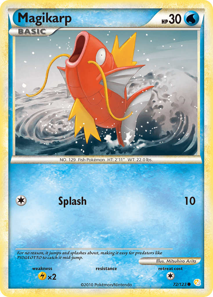 Magikarp, HeartGold & SoulSilver 72