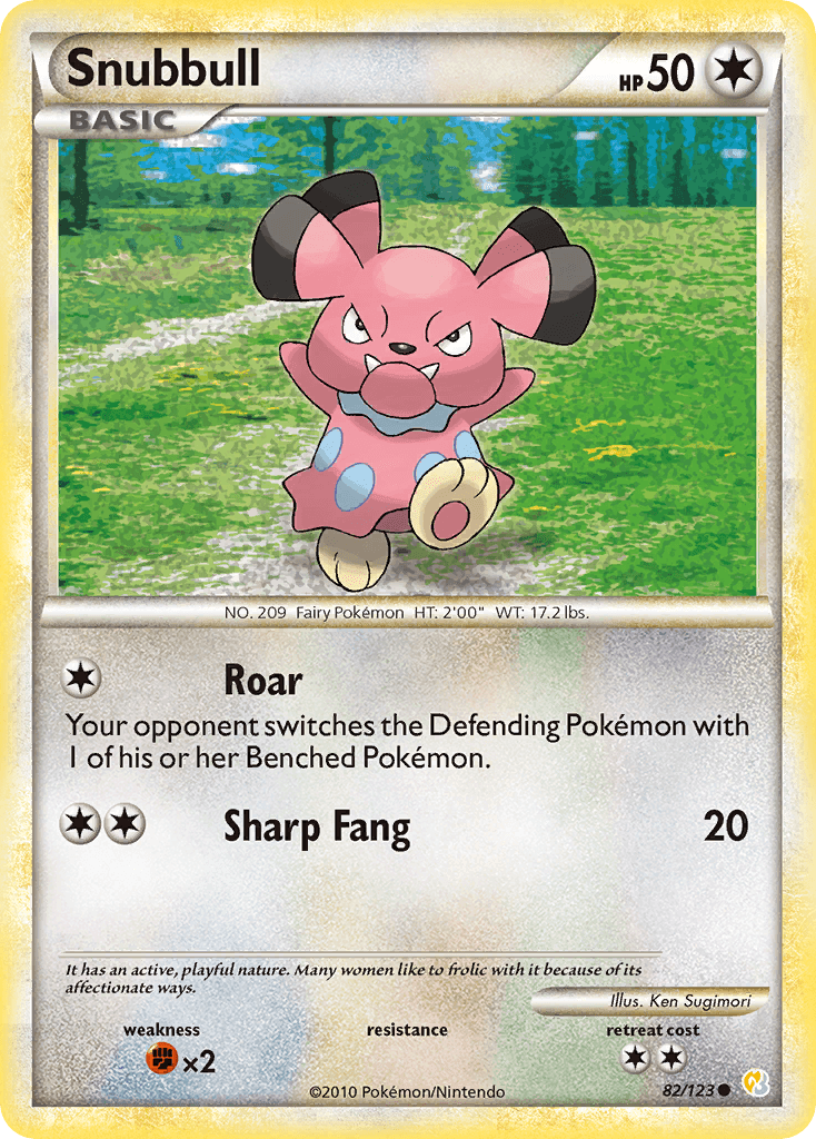 Snubbull, HeartGold & SoulSilver 82