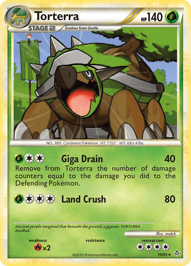 Torterra, HS—Unleashed 10