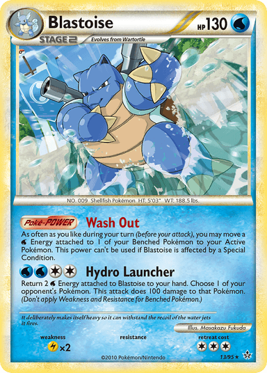 Blastoise, HS—Unleashed 13