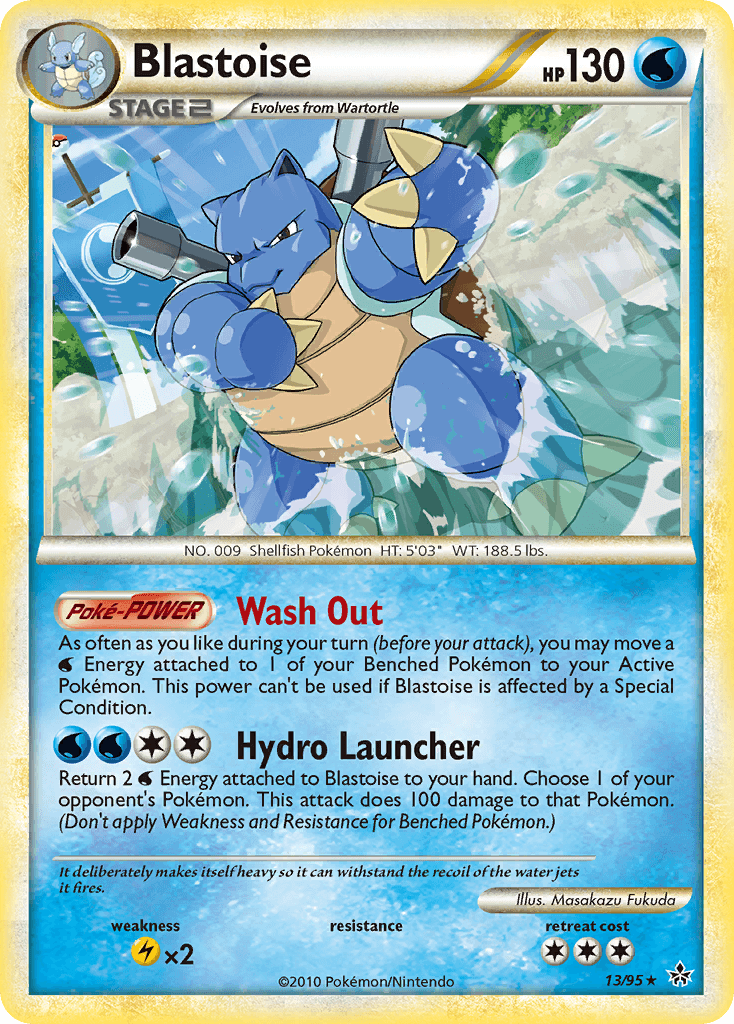 Blastoise, HS—Unleashed 13