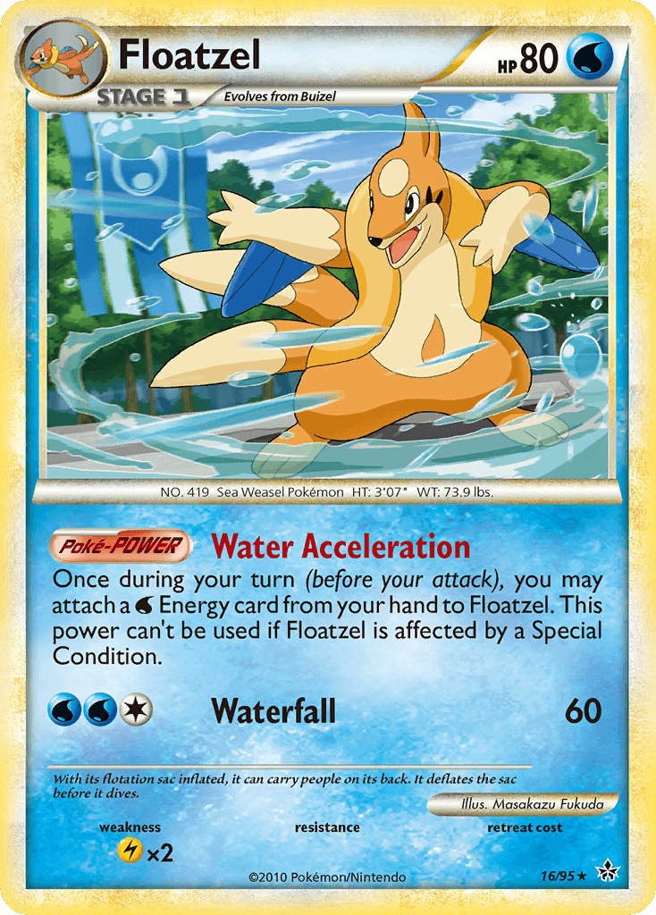 Floatzel, HS—Unleashed 16