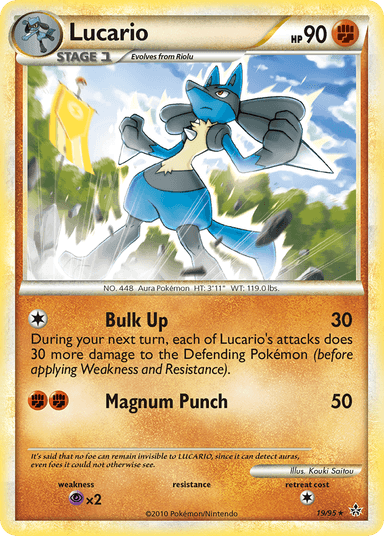 Lucario, HS—Unleashed 19