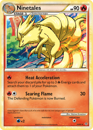 Ninetales, HS—Unleashed 20