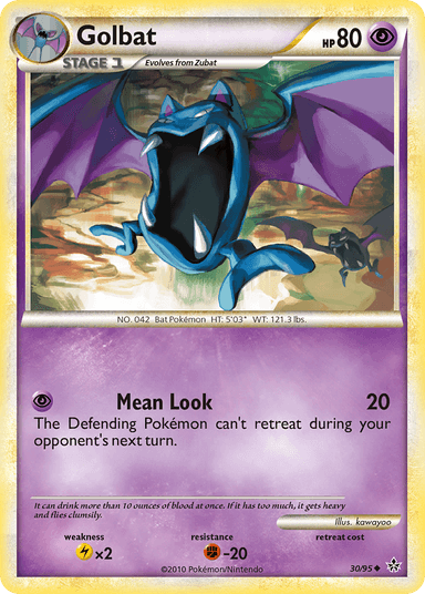 Golbat, HS—Unleashed 30