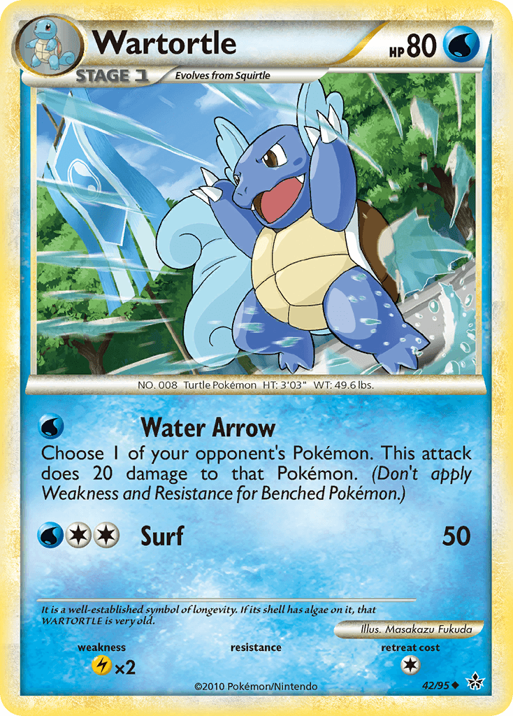 Wartortle, HS—Unleashed 42