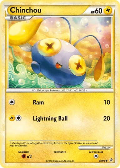 Chinchou, HS—Unleashed 48