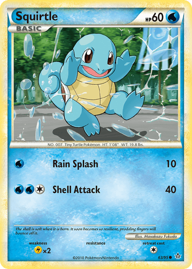 Squirtle, HS—Unleashed 63