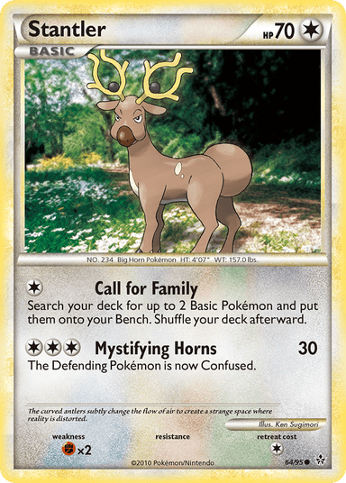 Stantler, HS—Unleashed 64