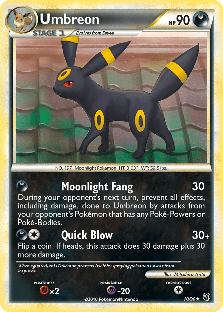 Umbreon, HS—Undaunted 10