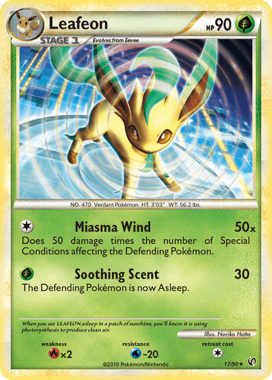 Leafeon, HS—Undaunted 17