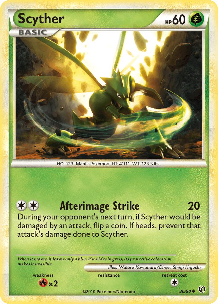 Scyther, HS—Undaunted 36