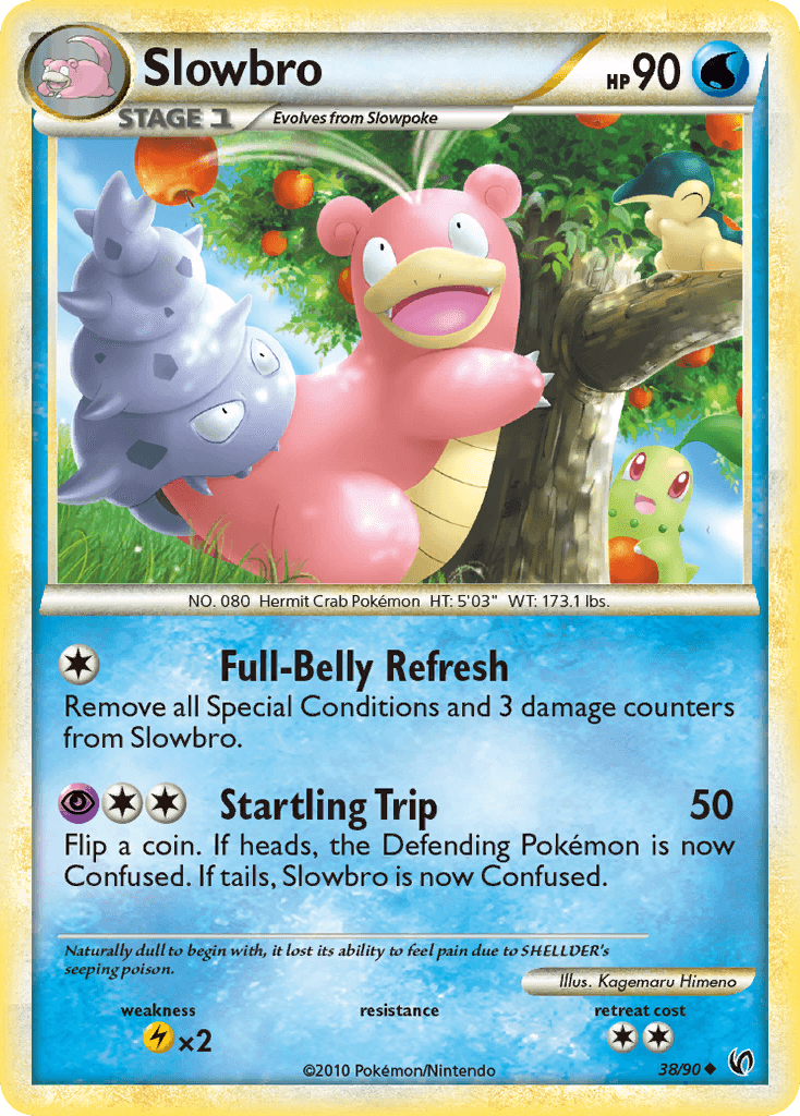 Slowbro, HS—Undaunted 38