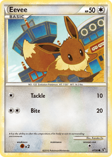 Eevee, HS—Undaunted 47