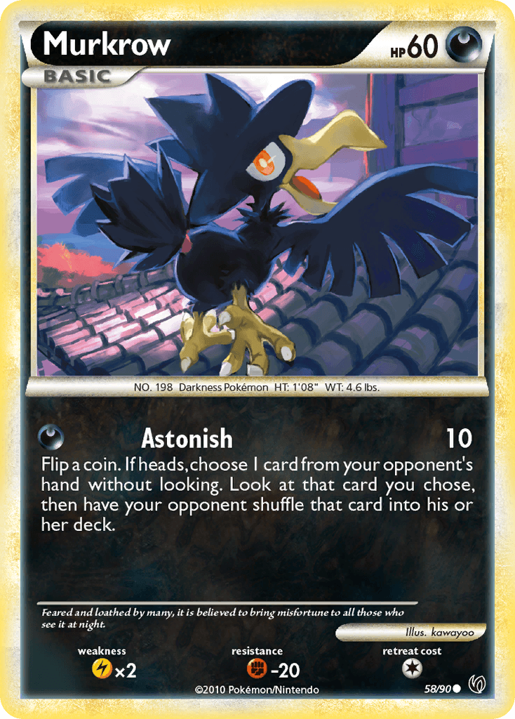 Murkrow, HS—Undaunted 58