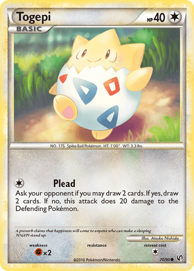 Togepi, HS—Undaunted 70